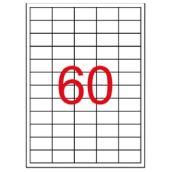 GoldMoon 2043 Laser A4 Sayfa Etiketi 40x24mm (100 lü Paket)