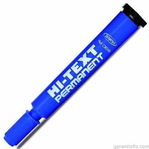 Hı-Text 830 PB Mavi Permanent Koli Kalemi - 1