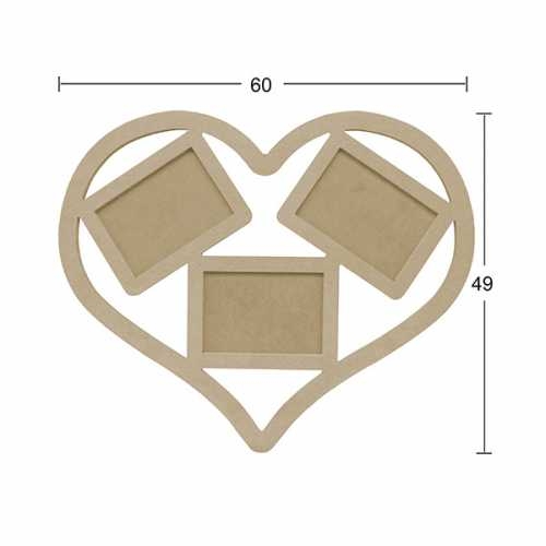 Hobi-Art ÇER 156 Dekoratif Kalpli Tasarımlı Ahşap Resim Çerçevesi - 1