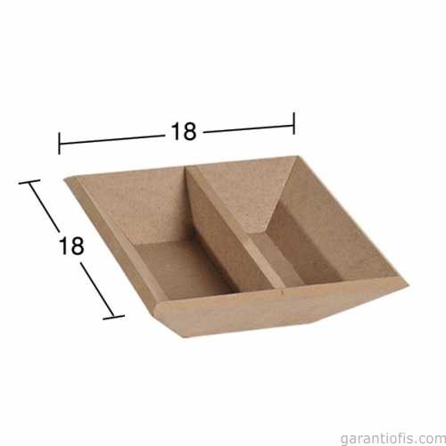 Hobi-Art E 318 Boyanabilir Ahşap Ekmek Sepeti - 1