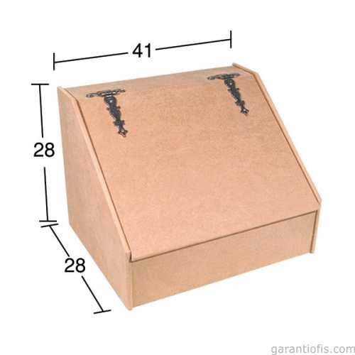 Hobi-Art E 324 Boyanabilir Ahşap Ekmek Sepeti - 1