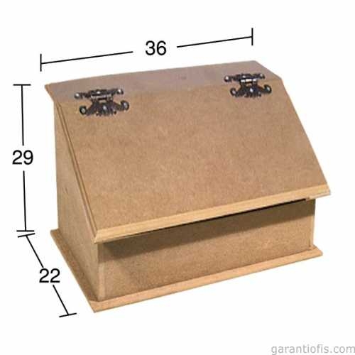 Hobi-Art E 325 Boyanabilir Ahşap Ekmek Sepeti - 1