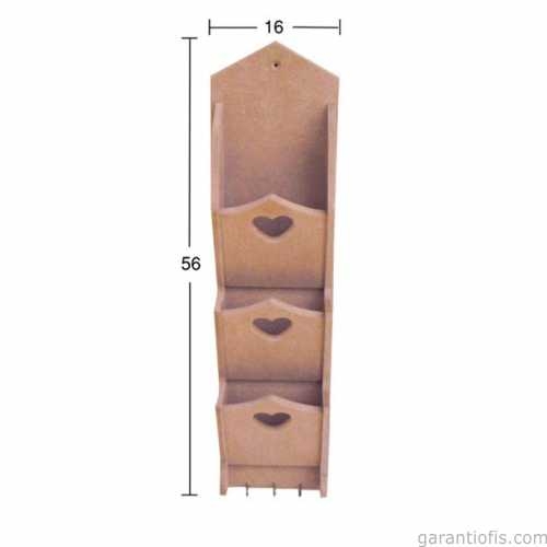 Hobi-Art F 762 Dekoratif Ahşap Obje - 1