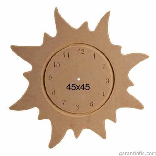 Hobi-art F 781 Dekoratif Ahşap Saat