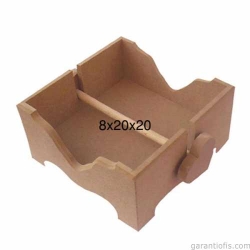 Hobi-Art F 784 Ahşap Kare Peçetelik