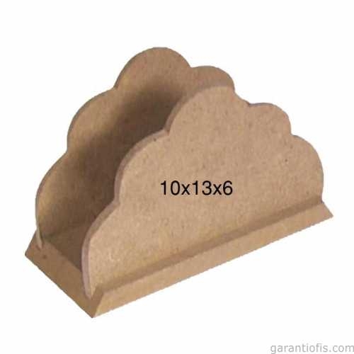 Hobi-Art F 794 Ahşap Dalgalı Peçetelik - 1