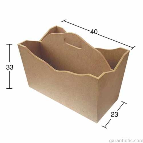 Hobi-Art G 126 Boyanabilir Ahşap Gazetelik Obje - 1