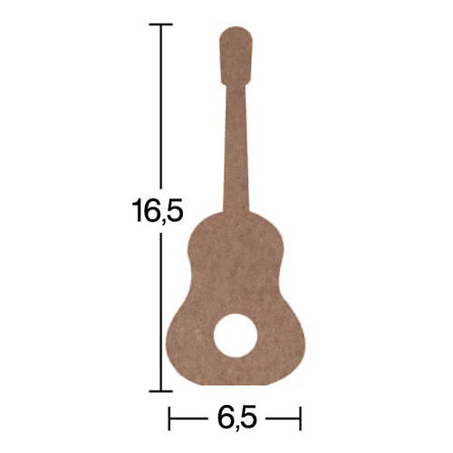 Hobi-Art H 93 Ayakta Durabilen Ahşap Gitar (18 mm Kalınlık) - 1
