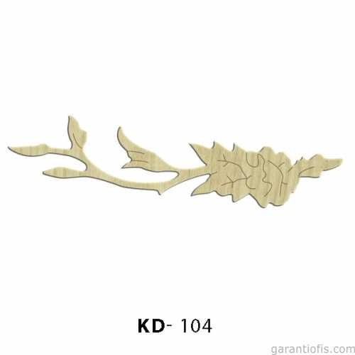 Hobi-Art KD 104 - Dekoratif Mini Figür Ahşap Süs Objeler - 1
