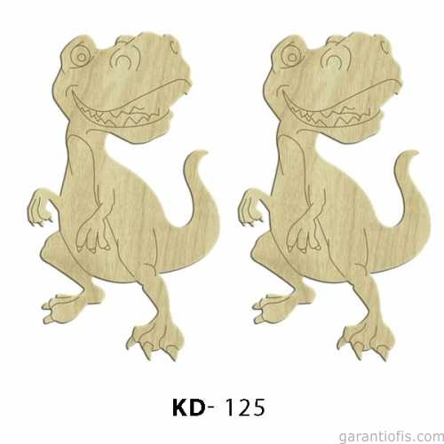 Hobi-art Kd 125 - Çizgi Film Karakterleri Mini Ahşap Obje