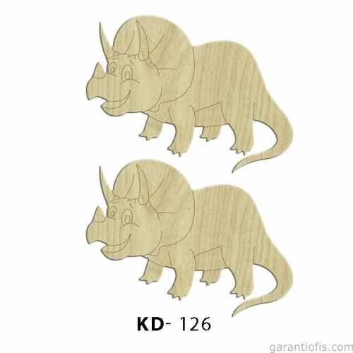 Hobi-Art KD 126 - Çizgi Film Karakterleri Mini Ahşap Obje - 1