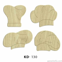 Hobi-Art KD 130 Dekoratif Mini Ahşap Obje