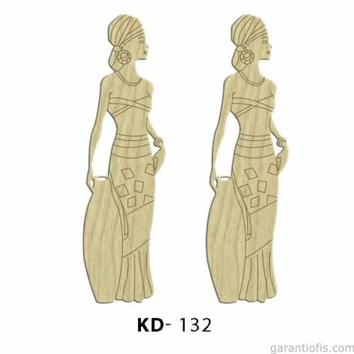 Hobi-Art KD 132 Dekoratif Mini Ahşap Obje - 1