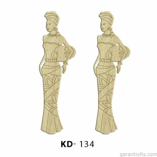Hobi-Art KD 134 Dekoratif Mini Ahşap Obje - 1