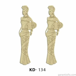 Hobi-Art KD 134 Dekoratif Mini Ahşap Obje