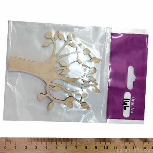 Hobi-Art KD 146 - Ağaç Figürlü Dekoratif Mini Ahşap Obje - 2
