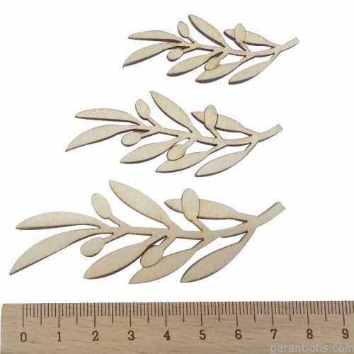 Hobi-Art KD 155 - Zeytin Dalı Figürlü Dekoratif Mini Ahşap Obje - 2