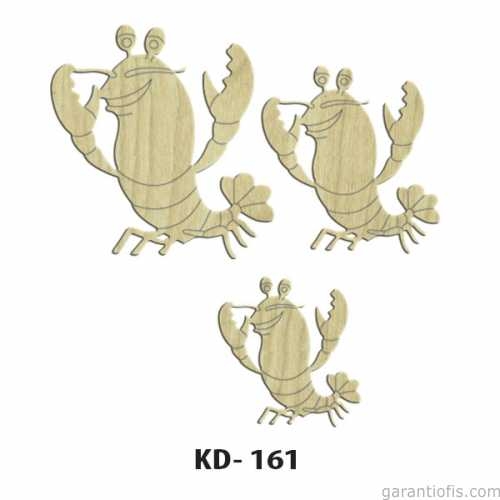 Hobi-Art KD 161 Dekoratif Mini Ahşap Obje - 1