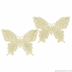 Hobi-Art KD 264 Kelebek Figürlü Mini Ahşap Obje