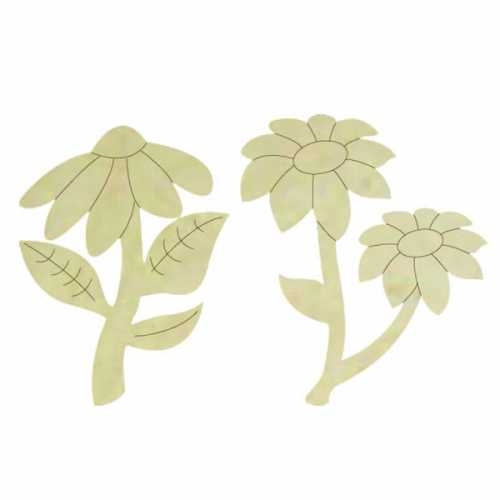 Hobi-art Kd 328 Çiçek Figürlü Mini Ahşap Obje