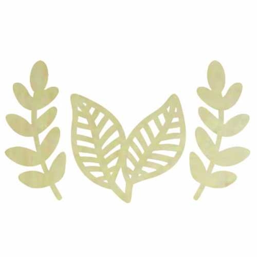 Hobi-Art KD 329 Yaprak Figürlü Mini Ahşap Obje - 1