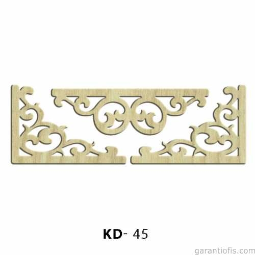 Hobi-Art KD 45  Dekoratif Mini Ahşap Obje - 1