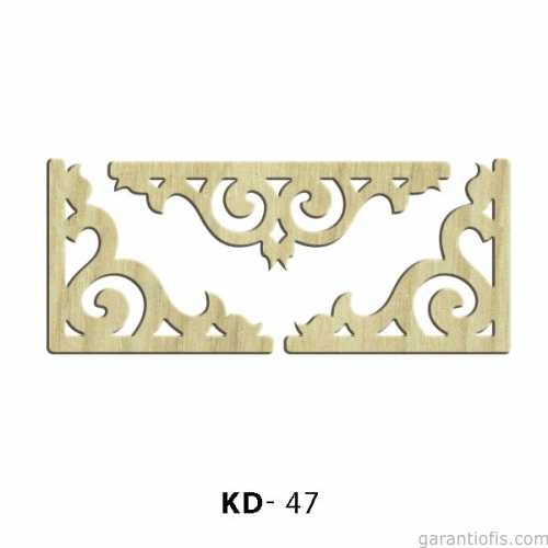 Hobi-Art KD 47 Dekoratif Mini Ahşap Obje - 1