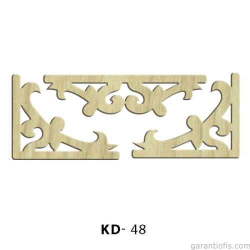 Hobi-Art KD 48 Dekoratif Mini Ahşap Obje - 1