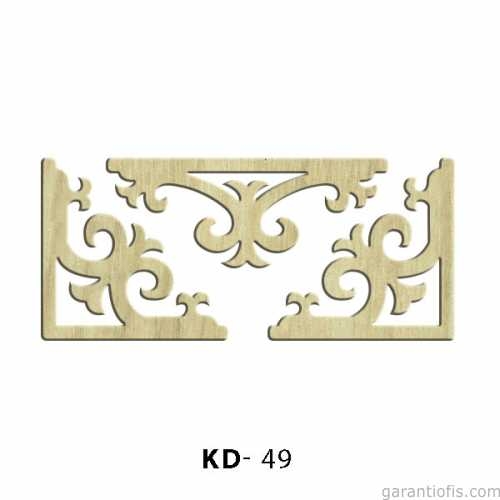 Hobi-Art KD 49 Dekoratif Mini Ahşap Obje - 1