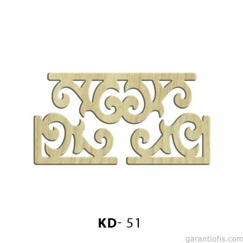 Hobi-Art KD 51 Dekoratif Mini Ahşap Obje - 1