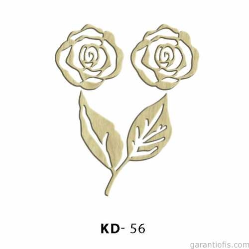 Hobi-Art KD 56 Dekoratif Mini Ahşap Obje - 1