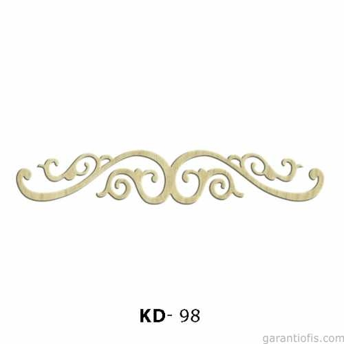 Hobi-Art KD 98 - Dekoratif Mini Figür Ahşap Süs Objeler - 1