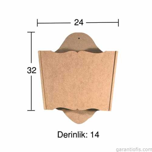 Hobi-Art KP 122 Dekoratif Ahşap Obje - 1