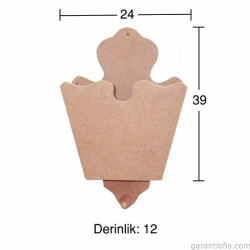 Hobi-Art KP 124 Dekoratif Ahşap Obje
