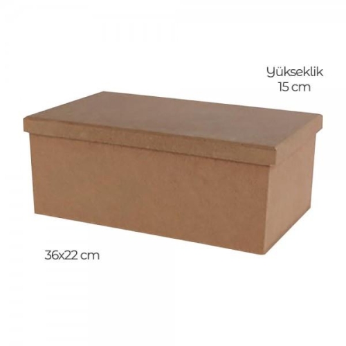 Hobi-Art KU 210 Boyanabilir Ahşap Kutu - 1