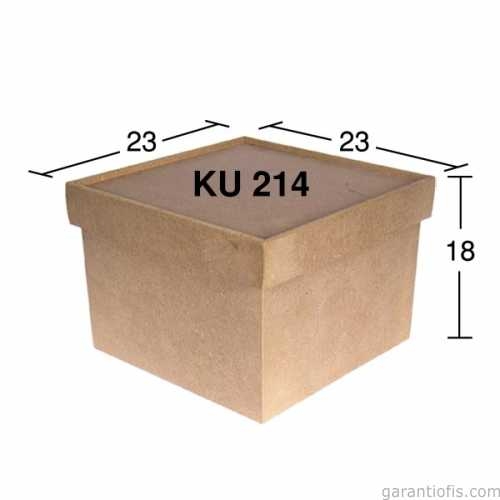 Hobi-Art KU 214 Boyanabilir Ahşap Kutu - 1