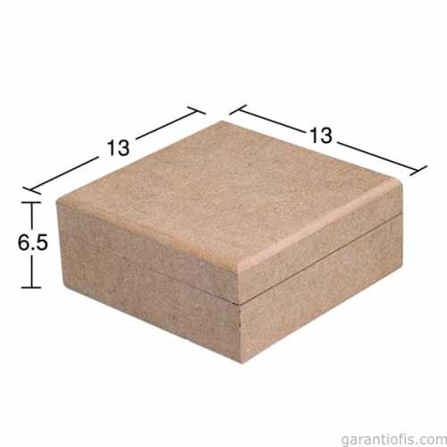 Hobi-Art KU 262 Boyanabilir Ahşap Kutu - 1