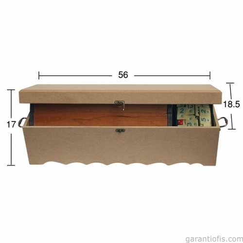 Hobi-Art KU 304 Boyanabilir Ahşap Kutu - 1