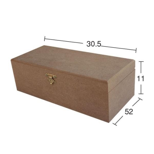 Hobi-Art KU 340 Boyanabilir Ahşap Kutu - 1