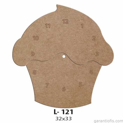 Hobi-Art L 121 Dekoratif Ahşap Saat - 1