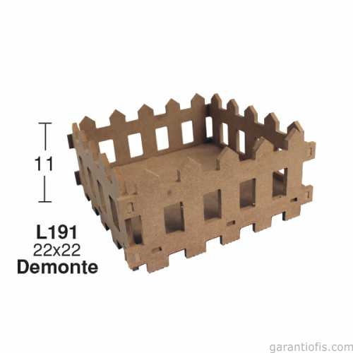 Hobi-Art L 191 Bahçe Çiti Figürlü Masaüstü Obje - 1