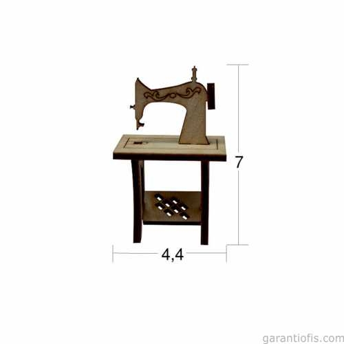 Hobi-Art MN 26 Ham Ahşap Minyatür Obje - 1