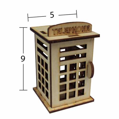 Hobi-Art MN 41 Ham Ahşap Minyatür Obje - 1