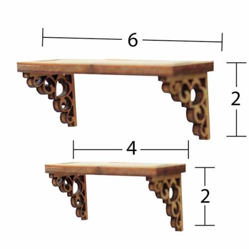 Hobi-Art MN 51 Ham Ahşap Minyatür Obje - 1