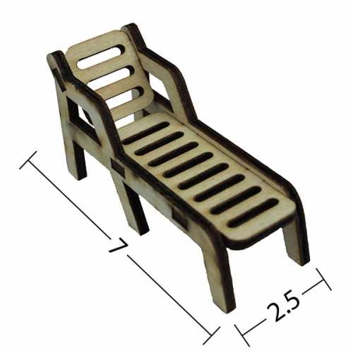 Hobi-Art MN 55 Ham Ahşap Minyatür Obje - 1