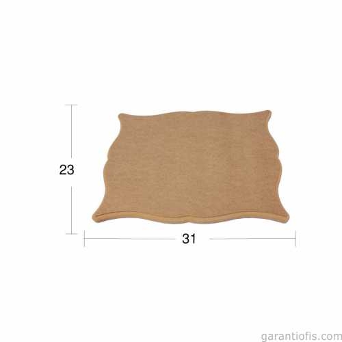 Hobi-Art PA 203 Boyanabilir Dekoratif Ahşap Pano - 1