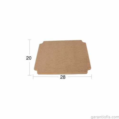 Hobi-Art PA 206 Boyanabilir Dekoratif Ahşap Pano - 1