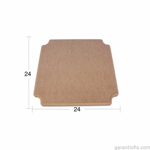 Hobi-Art PA 208 Boyanabilir Dekoratif Ahşap Pano - 1