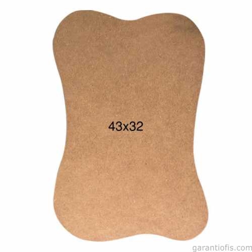 Hobi-Art PA 234 Boyanabilir Dekoratif Ahşap Pano - 1