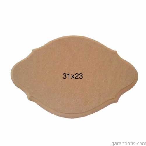 Hobi-Art PA 236 Boyanabilir Dekoratif Ahşap Pano - 1